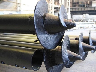 Свая винтовая стальная 108х3500 мм 1 - в «Монолит-Металлопрокат».