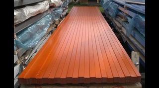 Профлист МП35 0.6 мм RAL 2004 Оранжевый
