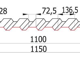 Профлист С21 0.8 мм RAL 8017 Шоколад 2 - в «Монолит-Металлопрокат».