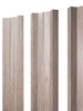 Штакетник для забора М-образный А Монолит 0,45 Print Elite White Wood White Wood - в «Монолит-Металлопрокат».