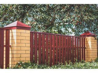 Штакетник М-образный А Монолит 0,45 Print Elite Choco Wood Choco Wood