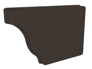Заглушка желоба правая Vortex Lite Matt 130мм RR 32