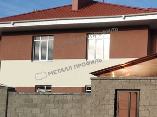Металлочерепица Металл-Профиль Трамонтана-S 0,5 PURMAN® RR 32 Темно-коричневый 3 - в «Монолит-Металлопрокат».