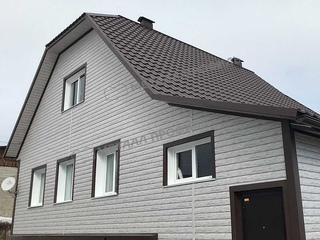 Металлочерепица Металл-Профиль Трамонтана-SL 0,5 PURMAN® RR 32 Темно-коричневый 1 - в «Монолит-Металлопрокат».