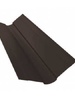 Планка ендовы верхней фигурной 100x100 0,5 Quarzit PRO Matt RR 32 темно-коричневый - в «Монолит-Металлопрокат».