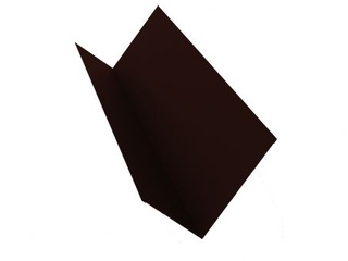 Планка примыкания 90х140 0,45 Drap ST RR 32 (серо-зеленый) темно-коричневый 0 - в «Монолит-Металлопрокат».