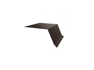 Планка капельник 100х55 0,5 Drap RR 32 темно-коричневый