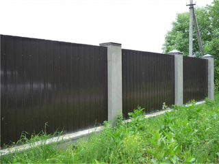 Профлист Grand Line C20В 0.5 PurLite Matt RR 32 Темно-коричневый 9 - в «Монолит-Металлопрокат».